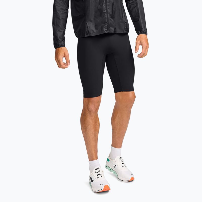 Pantaloni scurți de alergare pentru bărbați  On Running Race Tights Half black