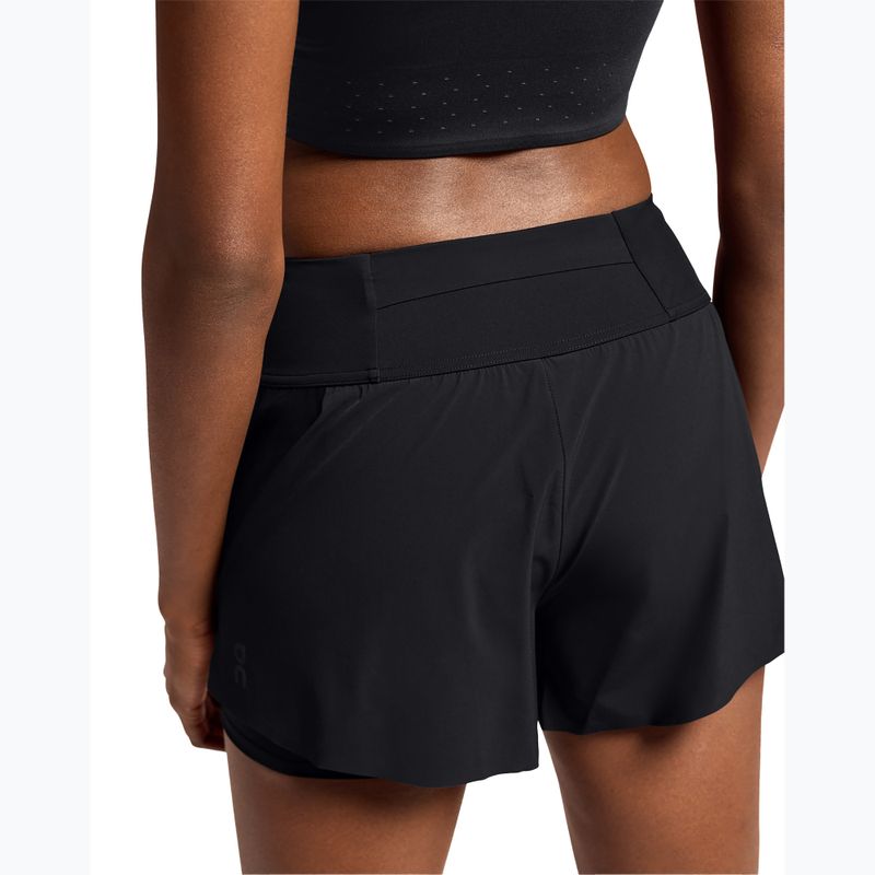 Pantaloni scurți de alergare pentru femei On Running Running black 2