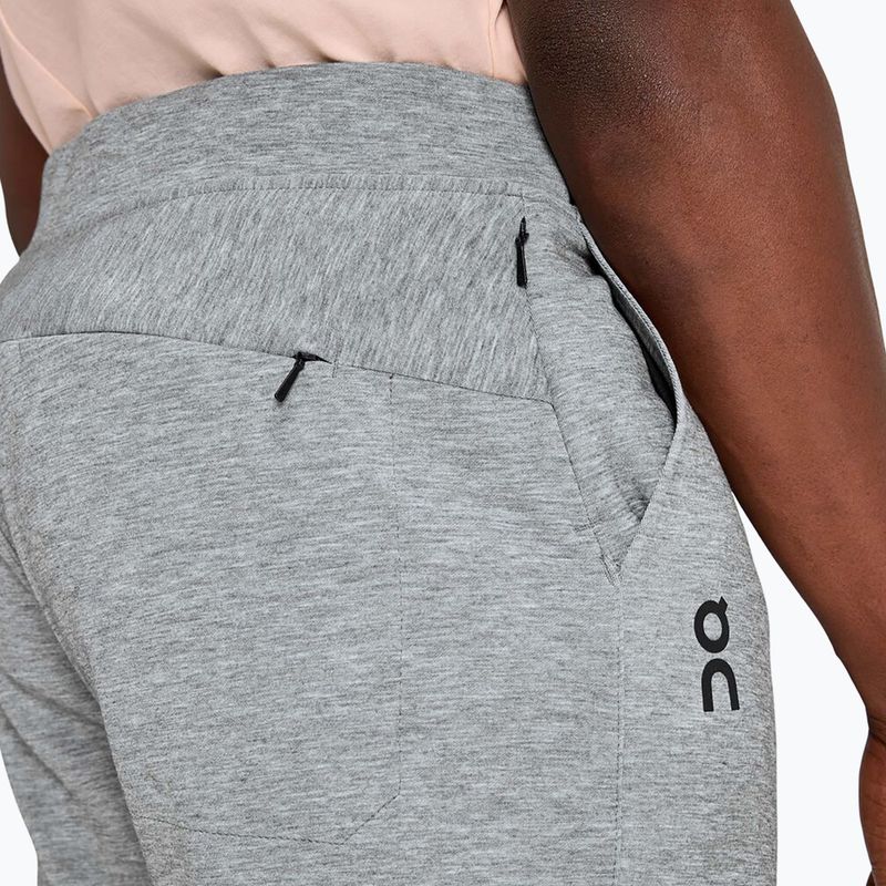 Pantaloni de antrenament pentru bărbați On Running Sweat grey 4