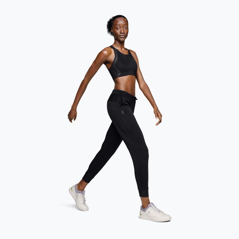 Pantaloni de antrenament pentru femei On Sweat black 4