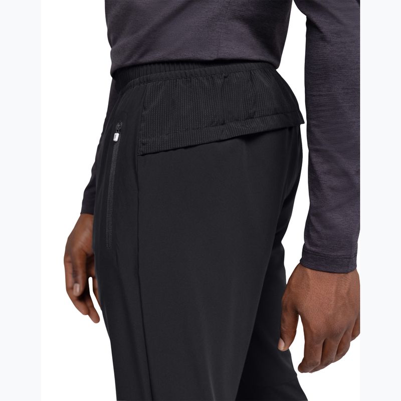 Pantaloni de alergat pentru bărbați On Track black 4