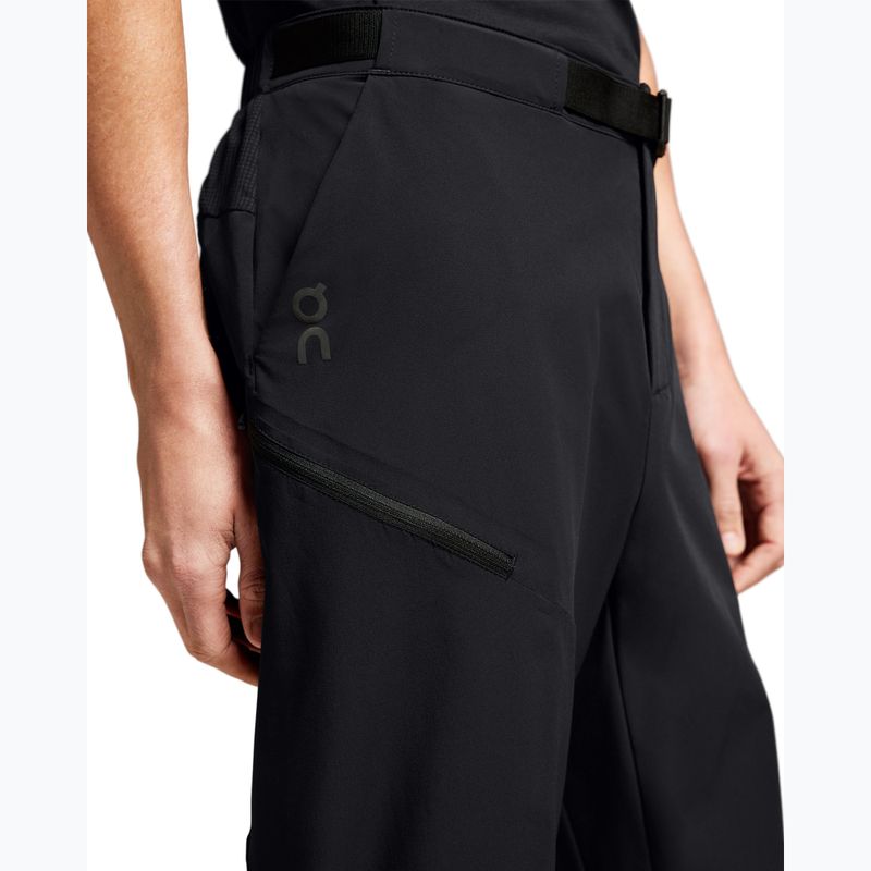 Pantaloni de trekking pentru bărbați On Trek black 5