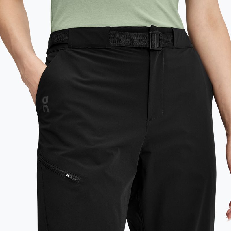 Pantaloni de trekking pentru femei On Trek black 5