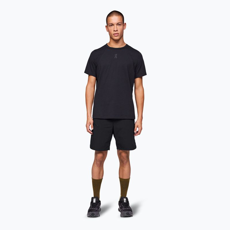Pantaloni scurți de trekking pentru bărbați On Running Trek black 2