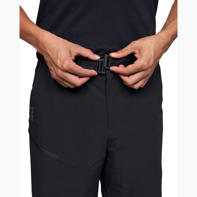 Pantaloni scurți de trekking pentru bărbați On Running Trek black 6