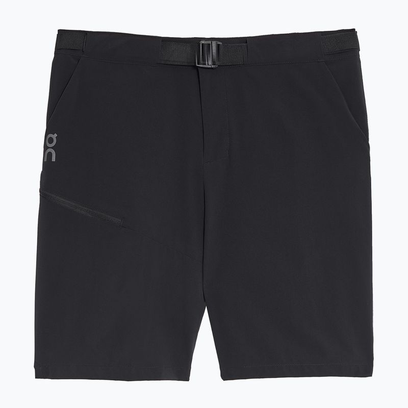 Pantaloni scurți de trekking pentru bărbați On Running Trek black 7