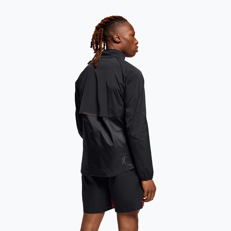 Geacă de alergare pentru bărbați On Running Weather black 4