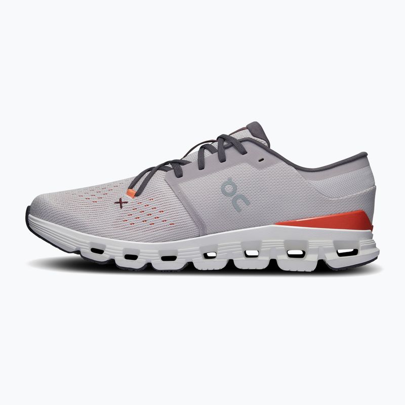 Încălțăminte de alergare pentru bărbați On Cloud X 4 silver/flame 10