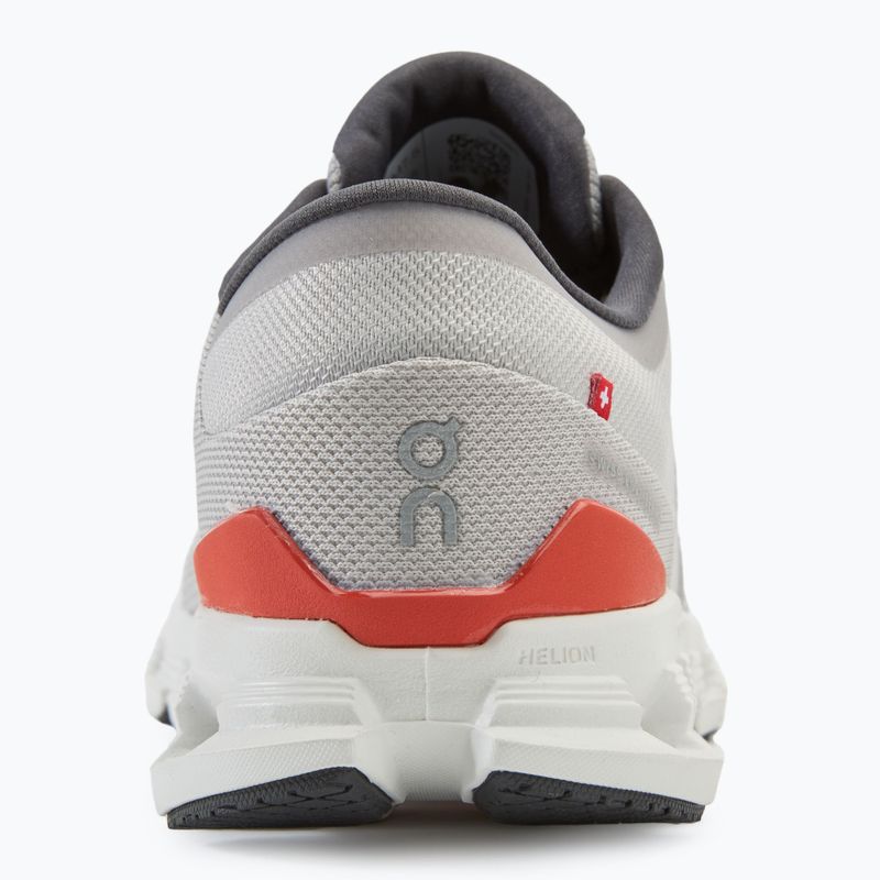 Pantofi sport bărbați On Cloud X 4 silver/flame 6