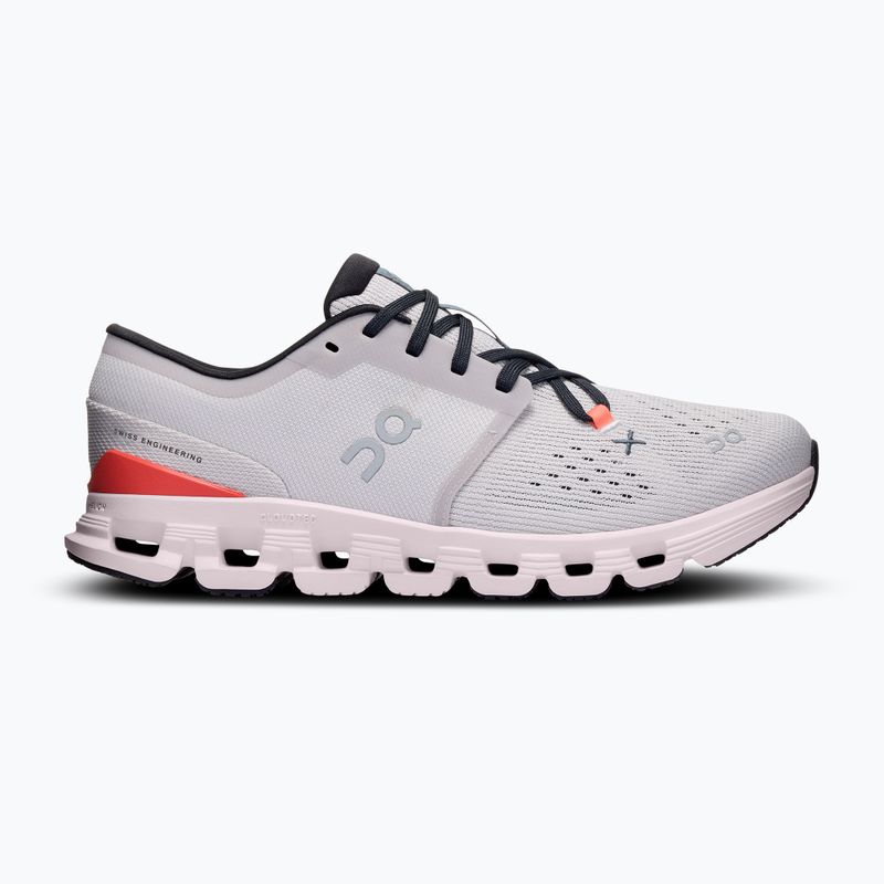 Încălțăminte de alergare pentru femei On Cloud X 4 silver/flame 9