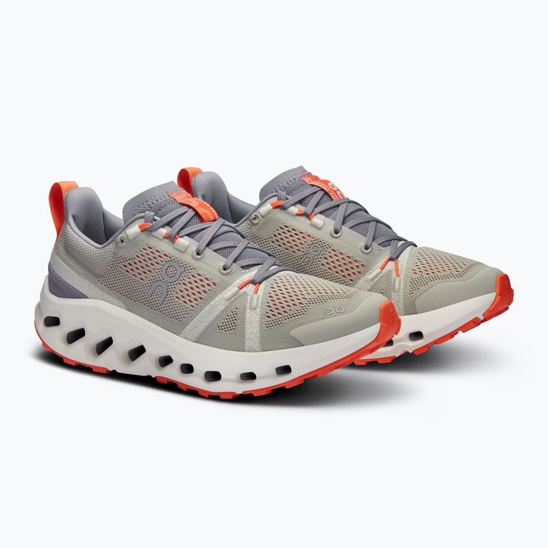 Încălțăminte de alergare pentru femei On Running Cloudsurfer Trail fossil/ivory 3