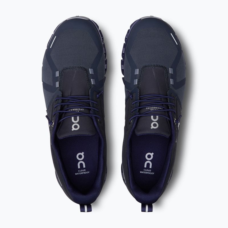 Încălțăminte de alergare pentru bărbați On Cloud 5 Waterproof navy/ink 13