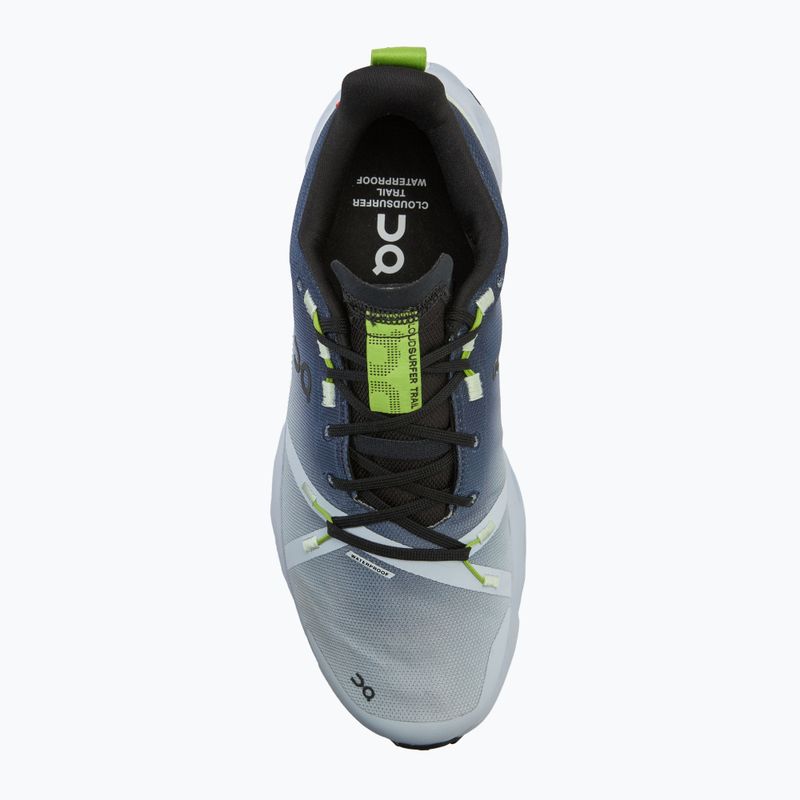 Încălțăminte de alergare pentru bărbați  On Cloudsurfer Trail Waterproof black/heather 5