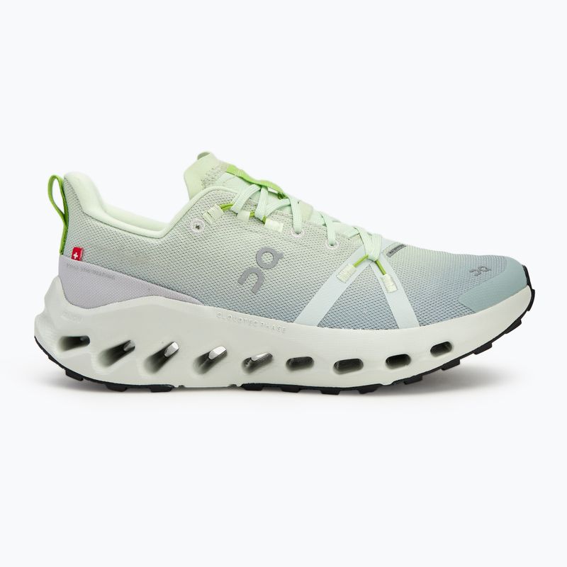 Încălțăminte de alergare pentru femei On Cloudsurfer Trail Waterproof lima/mineral 2