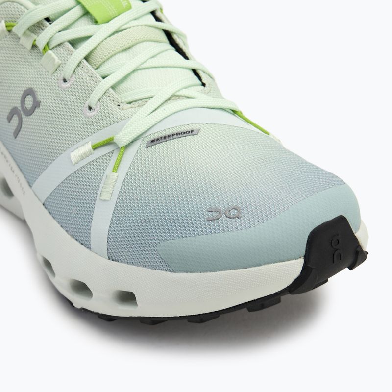 Încălțăminte de alergare pentru femei On Cloudsurfer Trail Waterproof lima/mineral 7