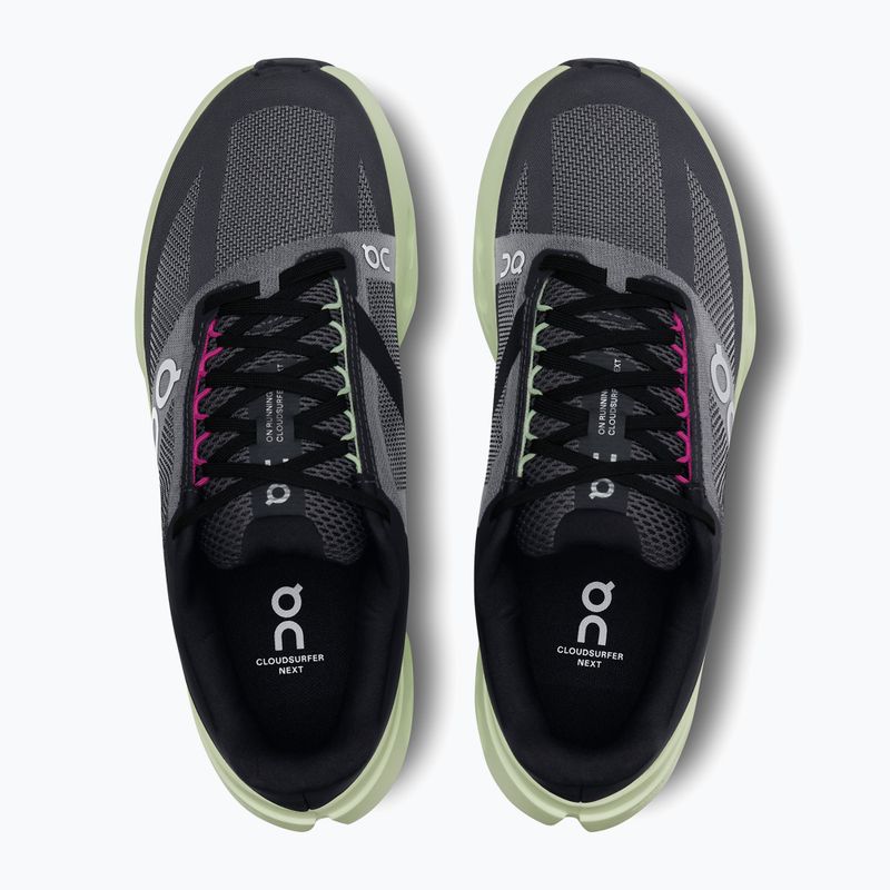 Încălțăminte de alergare pentru femei On Cloudsurfer Next black/lima 13