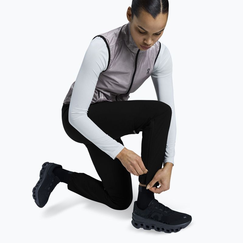 Pantaloni de alergare pentru femei On Core black 7