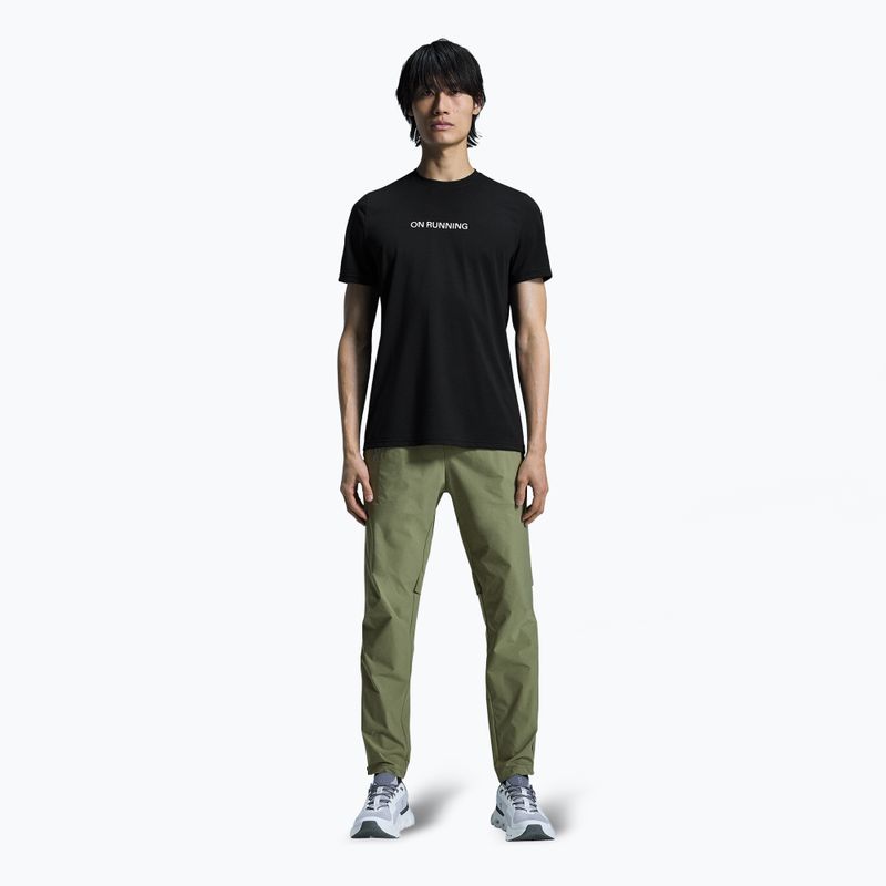 Tricou de alergare pentru bărbați On On Run-T black 2
