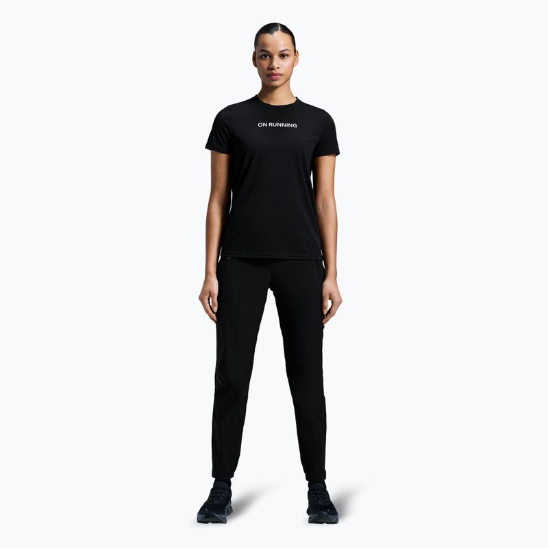 Tricou de alergare pentru femei On On Run-T black 2