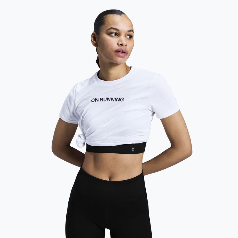 Tricou de alergare pentru femei On On Run-T white 6