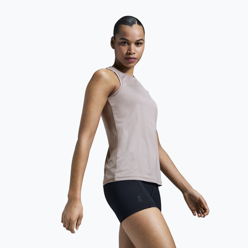 Tank top de alergare pentru femei On Core Tank fade 5