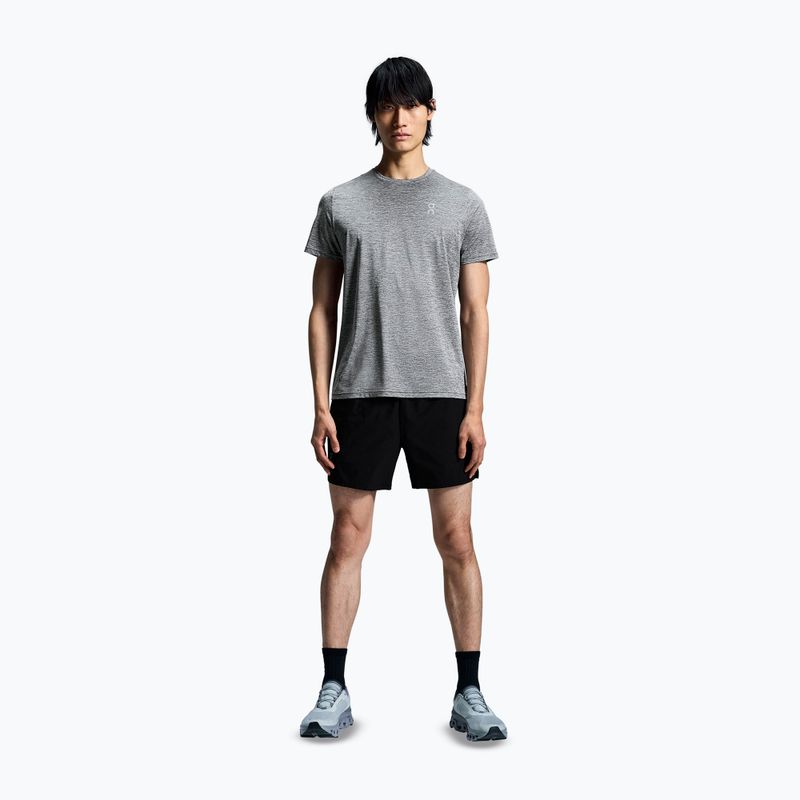 Tricou de alergare pentru bărbați On Core-T heather gray 2