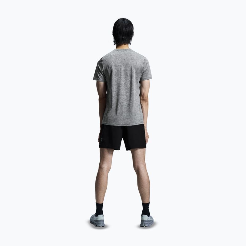 Tricou de alergare pentru bărbați On Core-T heather gray 3