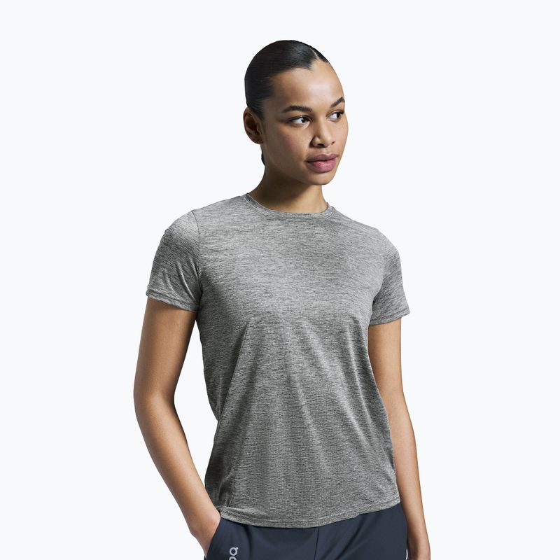 Tricou de alergare pentru femei  On Core-T heather gray 5