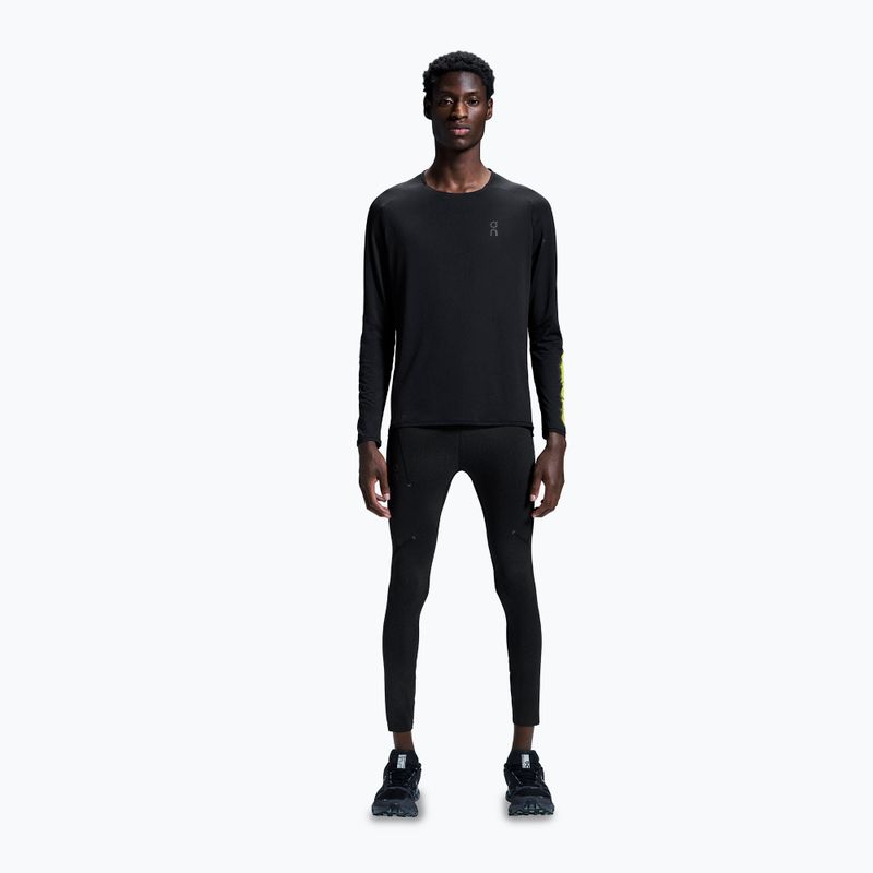 Longsleeve de alergare pentru bărbați On Performance Long-T Lumos black 2