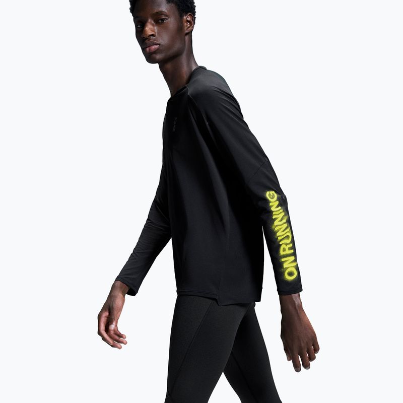 Longsleeve de alergare pentru bărbați On Performance Long-T Lumos black 5