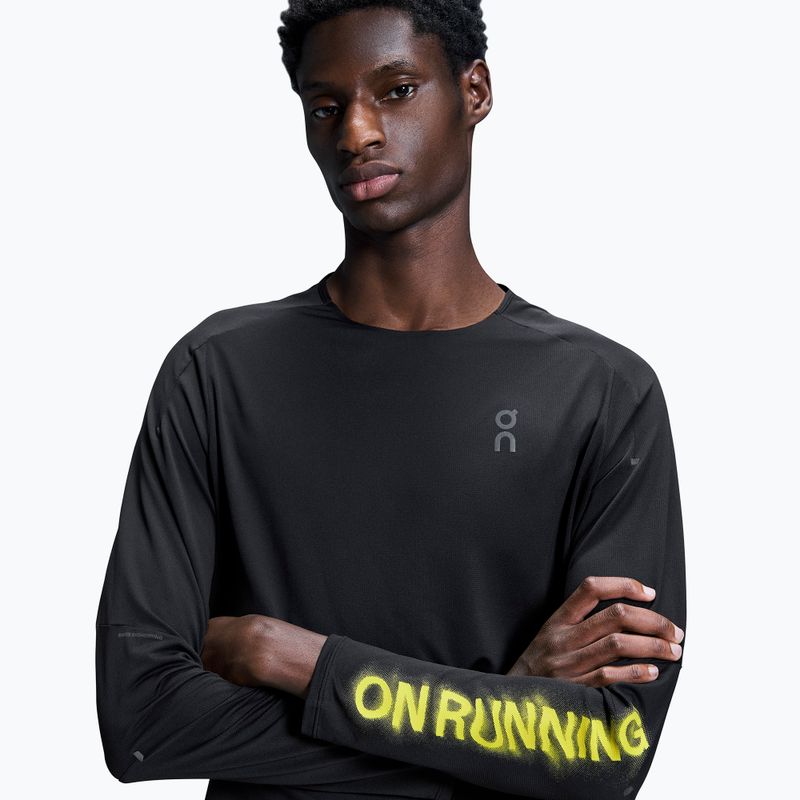 Longsleeve de alergare pentru bărbați On Running Performance Long-T Lumos black 6