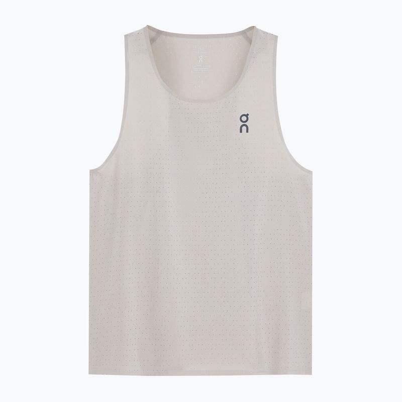 Tank top de alergare pentru bărbați On Race Singlet pearl 6