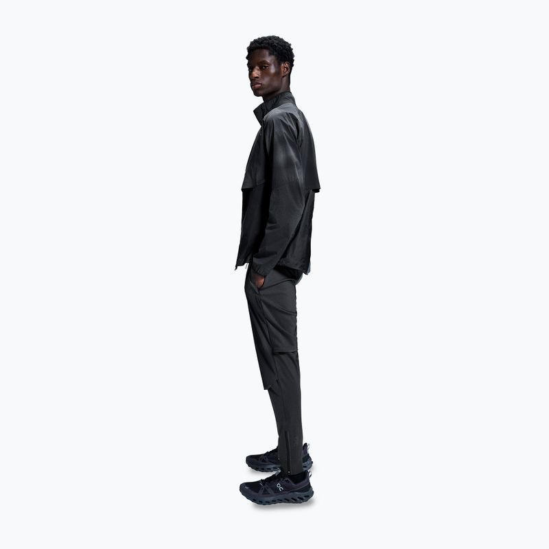 Pantaloni de alergare pentru bărbați On Running Weather Pants Lumos black 4