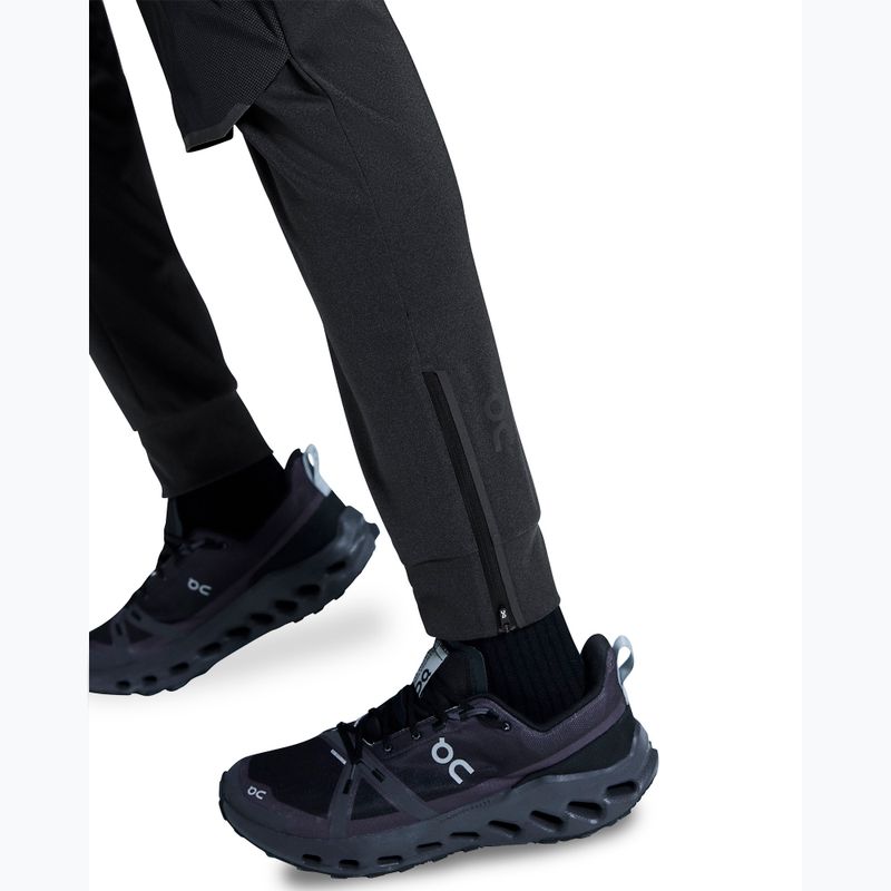 Pantaloni de alergare pentru bărbați On Running Weather Pants Lumos black 8