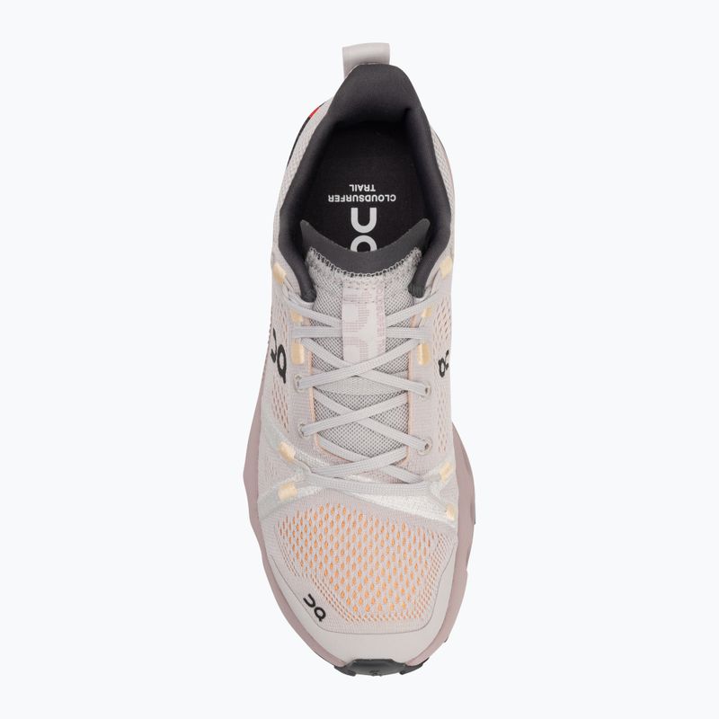 Încălțăminte de alergare pentru femei On Running Cloudsurfer Trail silver/mauve 5