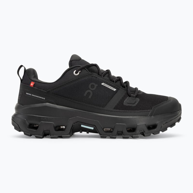 Încălțăminte pentru bărbați  On Running Cloudrock Low Waterproof black/black 2