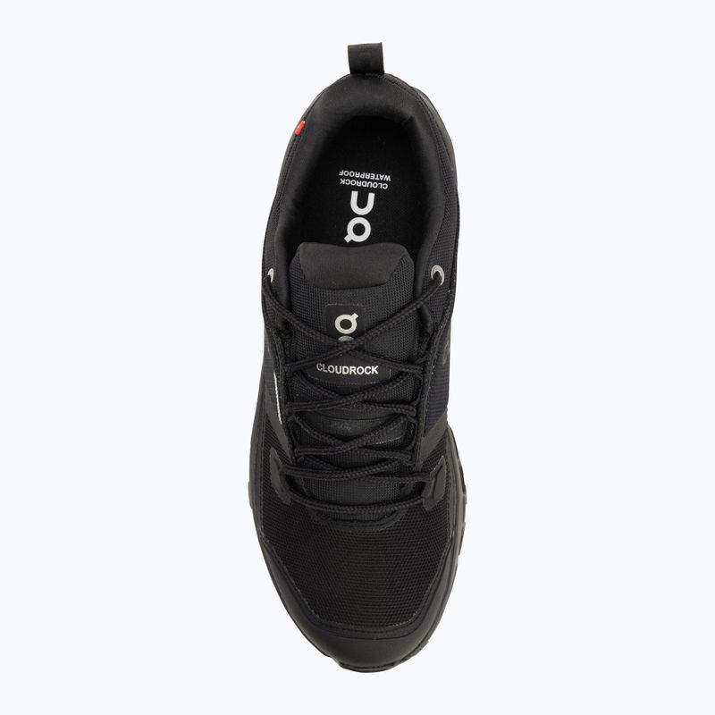 Încălțăminte pentru bărbați  On Running Cloudrock Low Waterproof black/black 5