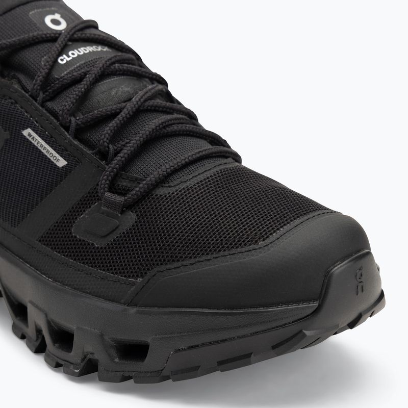 Încălțăminte pentru bărbați  On Running Cloudrock Low Waterproof black/black 7