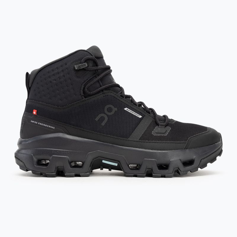 Încălțăminte pentru bărbați  On Running Cloudrock Mid Waterproof black/black 2