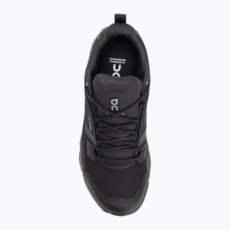 Încălțăminte pentru femei On Running Cloudrock Low Waterproof black/black 5