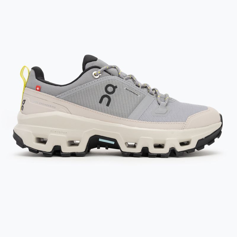 Încălțăminte pentru femei On Cloudrock Low Waterproof alloy/ice 2