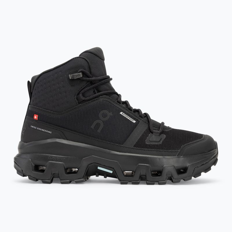Încălțăminte pentru femei On Cloudrock Mid Waterproof black/black 2