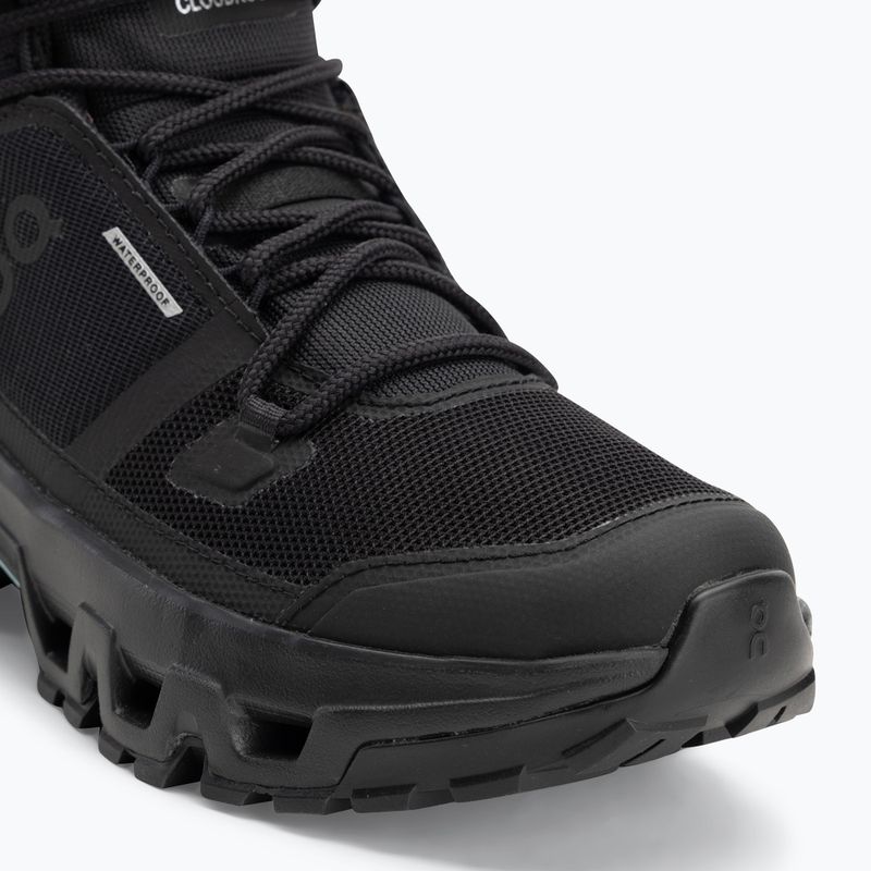 Încălțăminte pentru femei On Cloudrock Mid Waterproof black/black 7