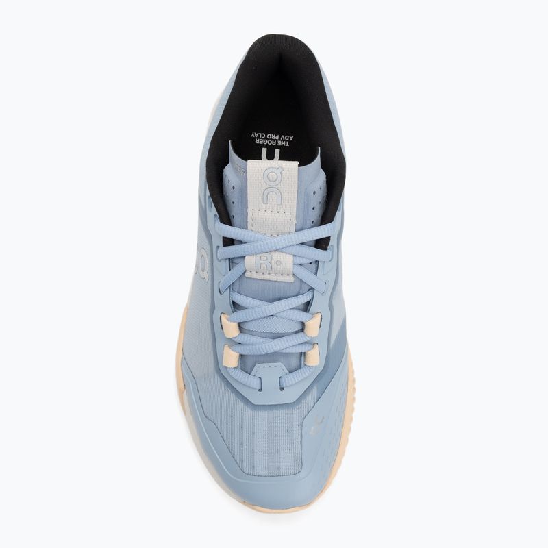 Încălțăminte de tenis pentru femei On The Roger Advantage Pro Clay chambray/blonde 5