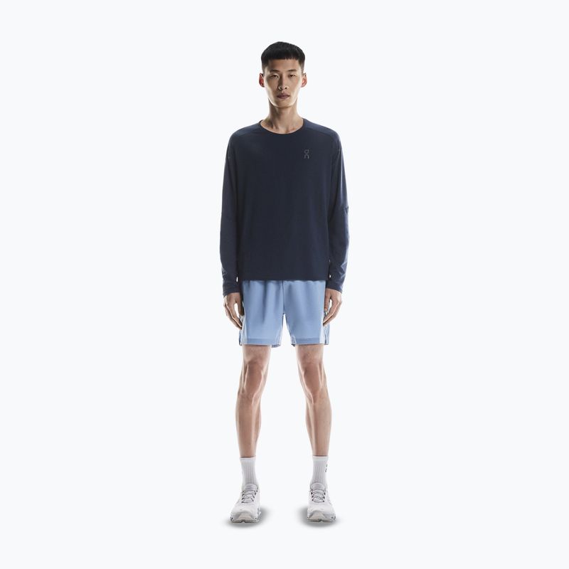 Longsleeve de alergare pentru bărbați On Performance Long-T navy/black 2