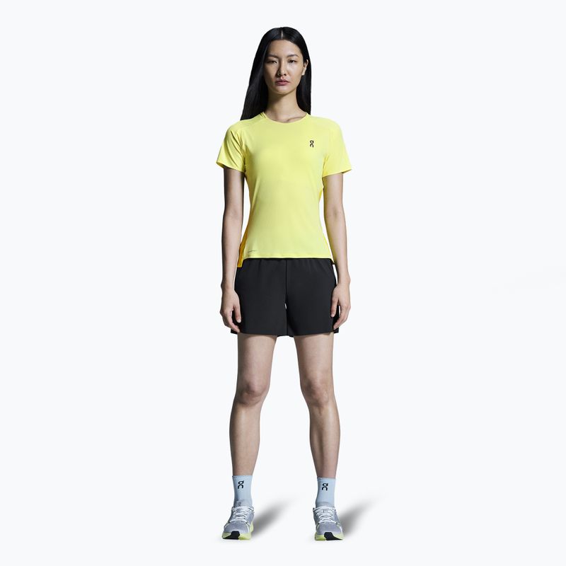 Tricou de alergare pentru femei On Performance-T limelight/lime 2