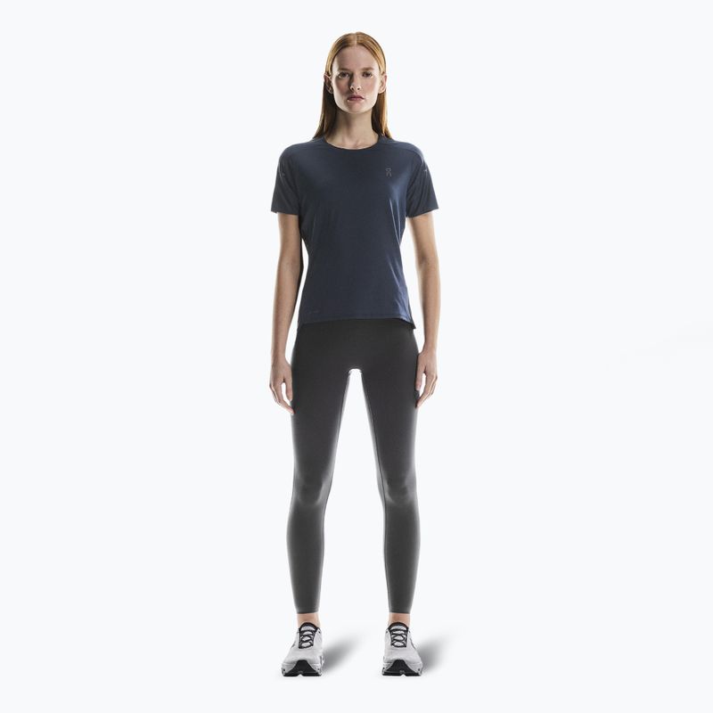 Tricou de alergare pentru femei On Performance-T navy/black 2