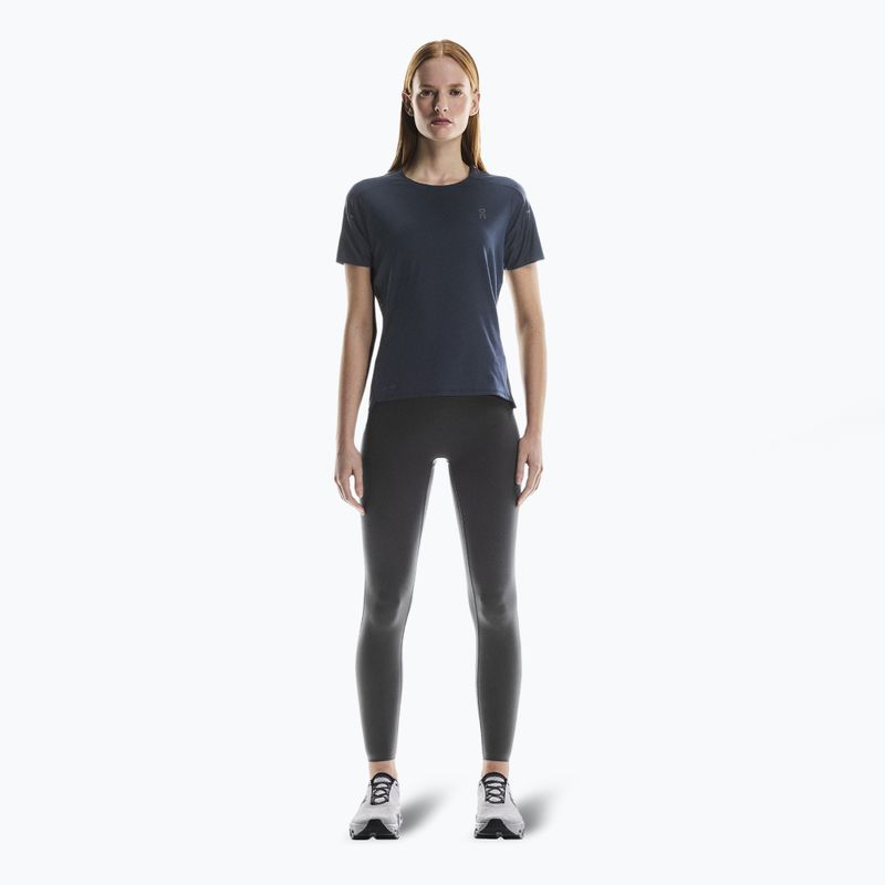 Tricou de alergare pentru femei On Running Performance-T navy/black 2