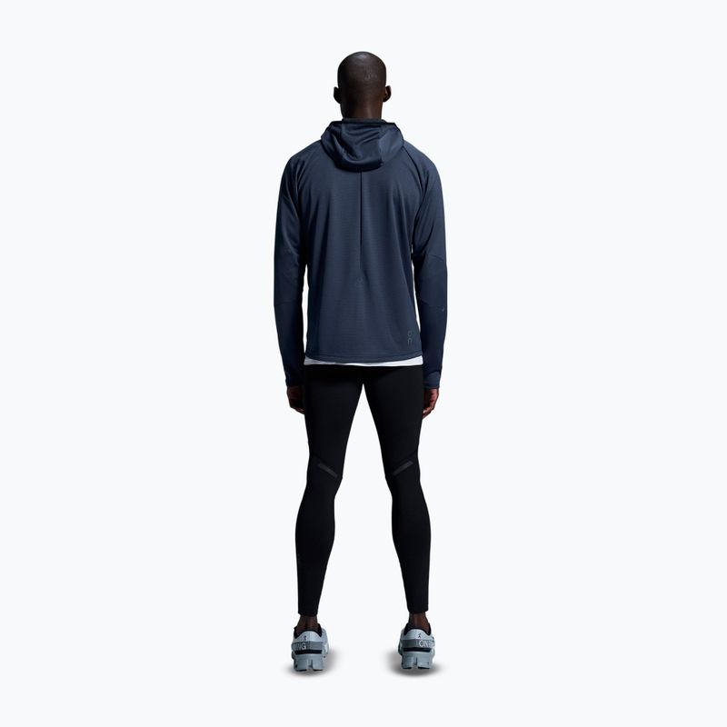 Bluză de alergare pentru bărbați  On Running Climate Zip Hoodie midnight 3