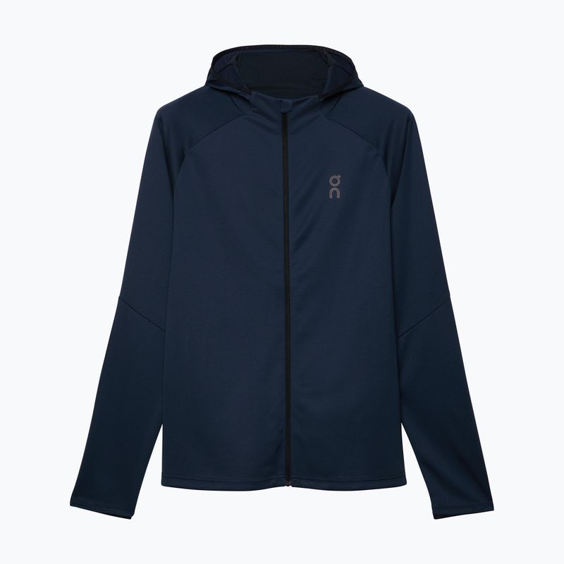 Bluză de alergare pentru bărbați  On Running Climate Zip Hoodie midnight 8